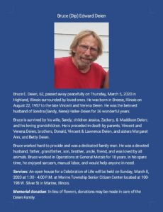 Bruce Deien, a MedCure Whole Body Donor