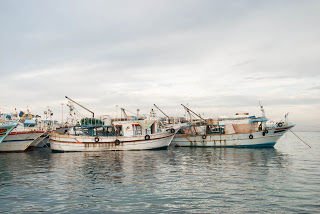 Fishing Boats in Depoe Bay, Oregon